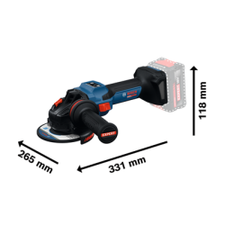 Meuleuse d'angle sur batterie EXWS18-15S SOLO L - BOSCH