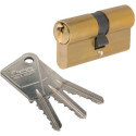 Cylindre européen double entrée 5 GOUPILLES sur plan CGF laiton - VACHETTE ASSA ABLOY