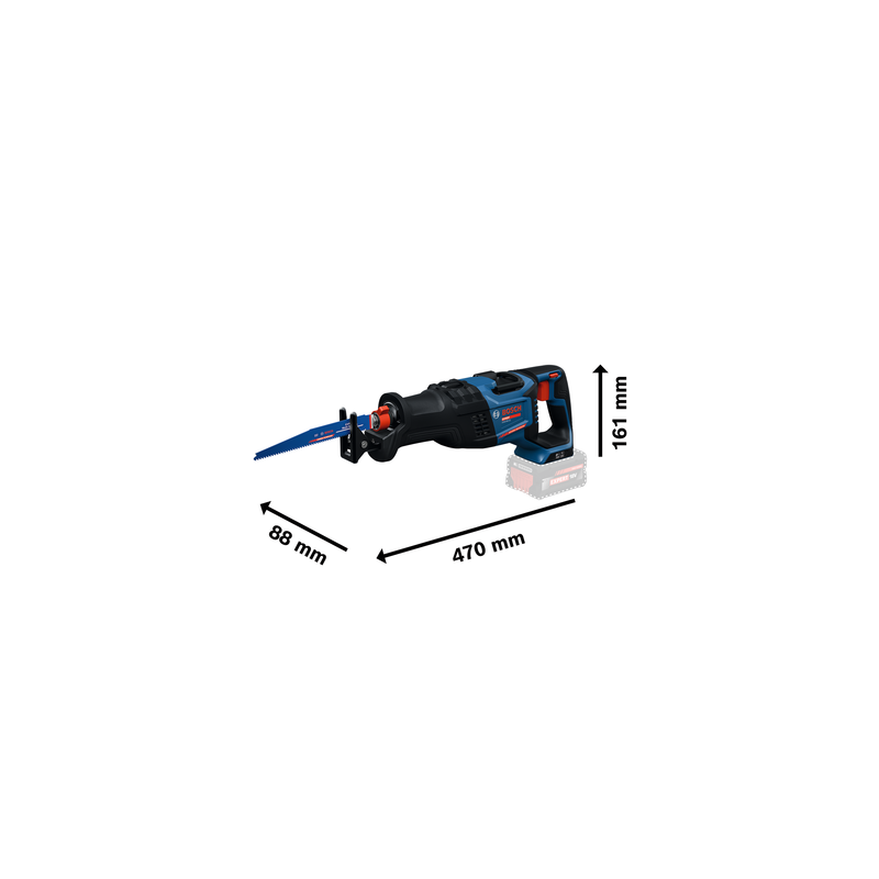 Scie sabre sur batterie EXCA 18V-32 SOLO-L - BOSCH