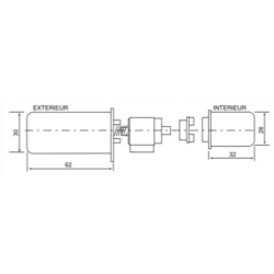 Jeu de cylindres ronds à billes SUPERSURETE - BRICARD ALLEGION
