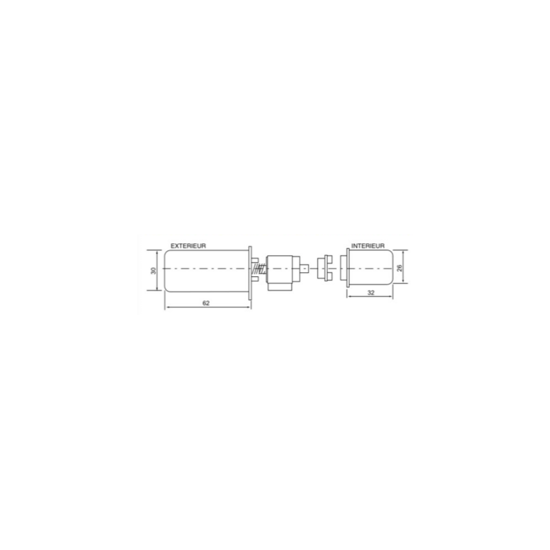 Jeu de cylindres ronds à billes SUPERSURETE - BRICARD ALLEGION