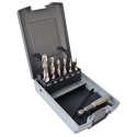 Coffret 6 forets taraudeurs chanfreineurs HSS M3-M10 - ALPHA COUPE