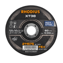 Lot de 25 disques à tronçonner extra fin acier XT38 - RHODIUS