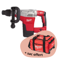 Burineur SDS MAX K500S + Sac xl FUEL WHEEL offert - MILWAUKEE 