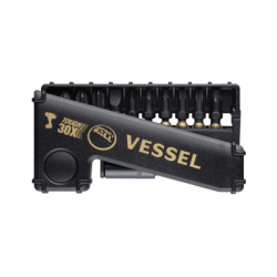 Tournevis à assistance électrique avec accessoires GOLD EDITION - VESSEL