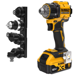 Perceuse visseuse multi-tête brushless XR 18V DCD803P2T-QW + 2 batteries 18V - STANLEY