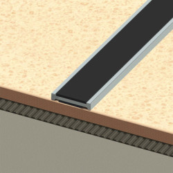 Seuil plat adhésif antidérapant aluminium 4T - DINAC