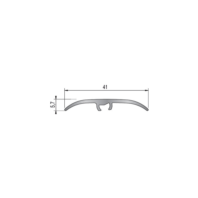 Seuil multiniveaux aluminium DINAFIX - DINAC
