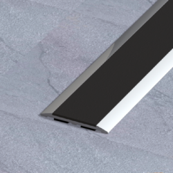 Seuil plat adhésif antidérapant aluminium 5T - DINAC