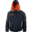 Sweat à capuche zippé RIGA - DELTA PLUS