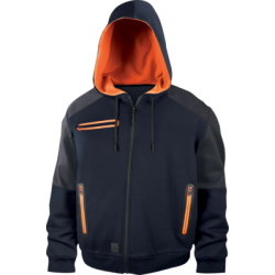 Sweat à capuche zippé RIGA - DELTA PLUS