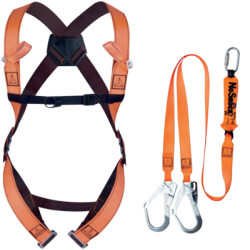 Kit anti-chute longe absorbante énergie double ELARA280V2 - DELTA PLUS