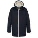 Blouson à capuche doublure sherpa NAVY - SCHOTT