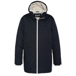 Blouson à capuche doublure sherpa NAVY - SCHOTT