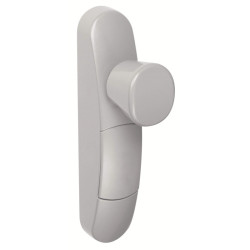 Module extérieur anti-panique à bouton rotatif EN3400 argent - JPM