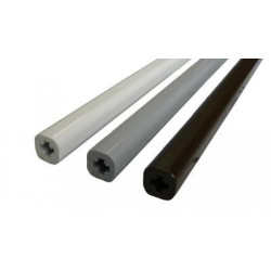 Jeu de 2 tringles pour crémone pompier 1250 mm - CROISEE DS