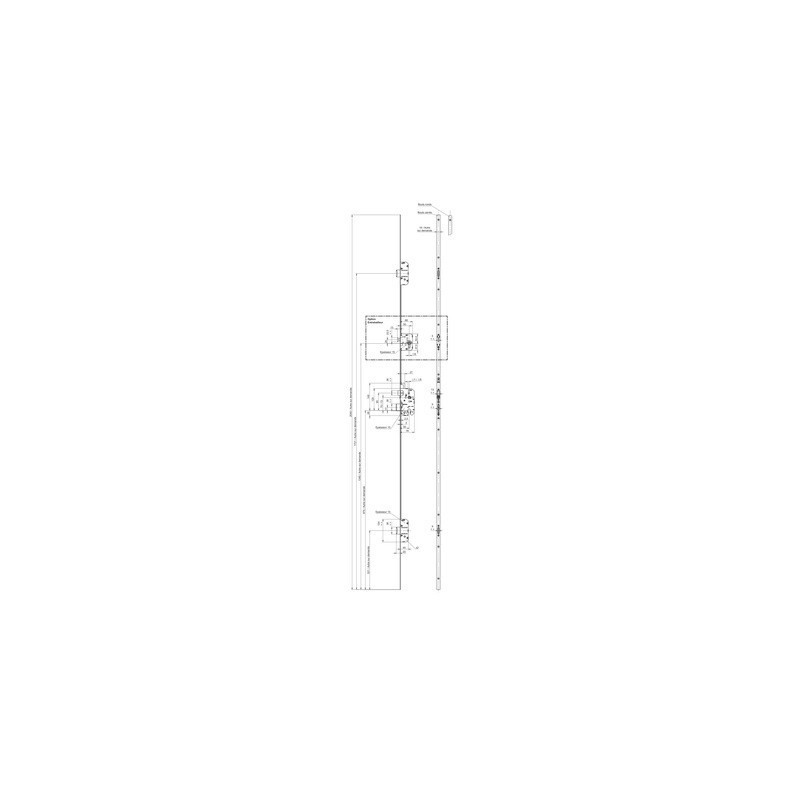 Pack dépanneur serrure A2P* SPN1 avec cylindre HDX N1 - VACHETTE ASSA ABLOY
