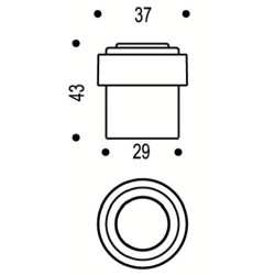 Butoir de sol 3743I - VACHETTE ASSA ABLOY
