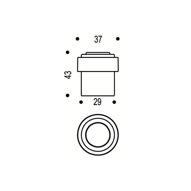 Butoir de sol 3743I - VACHETTE ASSA ABLOY