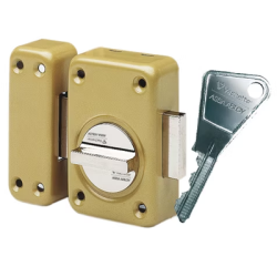 Verrou monopoint à bouton V136 varié - VACHETTE