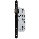 Serrure à encastrer monopoint axe 50 bec de cane d\'urgence D4522 bouts ronds - VACHETTE
