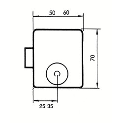 Serrure de meuble - VACHETTE ASSA ABLOY