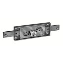 Coffre de serrure multipoint horizontale profil rond rideau métallique 6001 / 6011 - PREFER