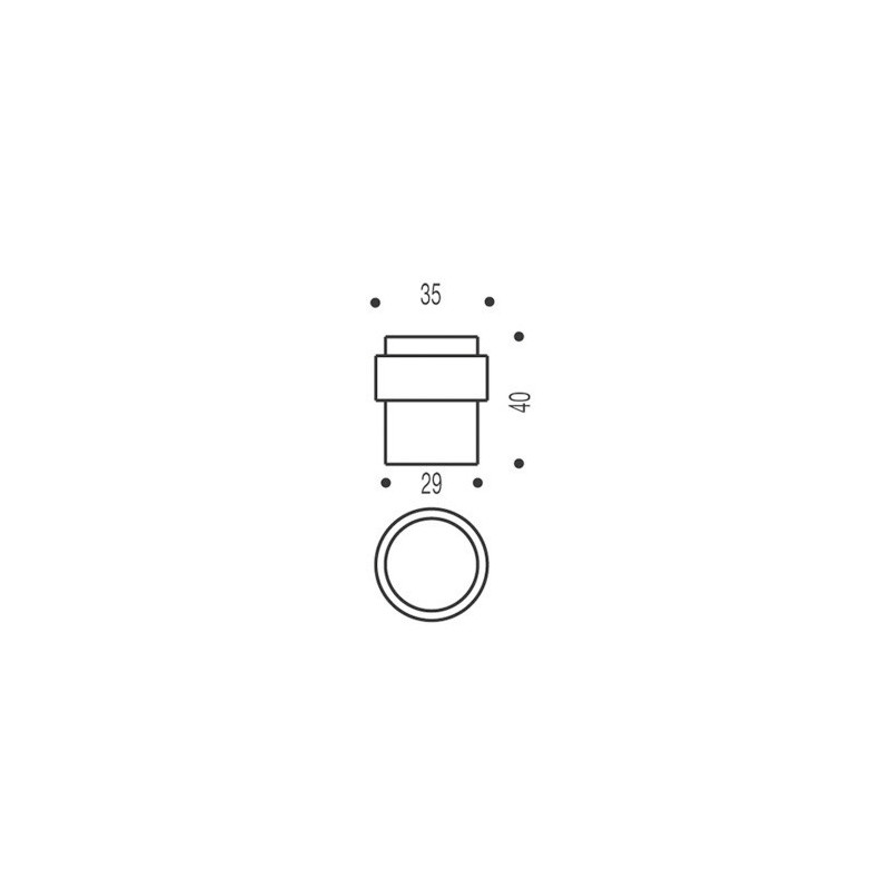 Butoir de sol 3540 - VACHETTE ASSA ABLOY