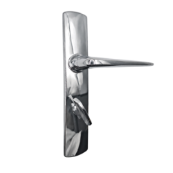 Ensemble sur plaque RIV BLOC EA195 chromé - BEZAULT ASSA ABLOY