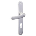 Ensemble sur plaque EA195 BUDGET argent - BEZAULT ASSA ABLOY
