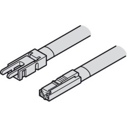 Câble d'alimentation pour bande LED LOOX5 12V 5 mm 2 pôles - HAFELE