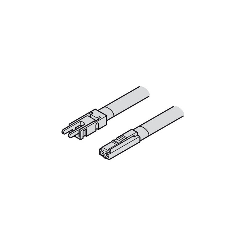 Câble d'alimentation pour bande LED LOOX5 12V 5 mm 2 pôles - HAFELE