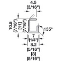 Profil 1102 LOOX5 LG 3 ML 8x11 - HAFELE
