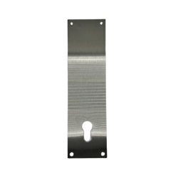 Plaque de propreté 250x70 profil européen aluminium - BILCOCQ-DUVAL