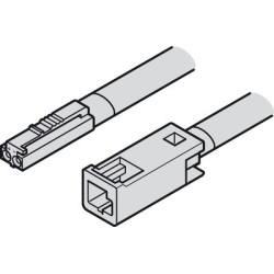 Rallonges d'alimentation pour LOOX5 12V 2 pôles - HAFELE