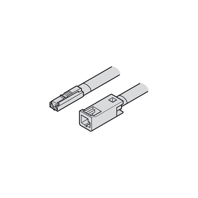 Rallonges d'alimentation pour LOOX5 12V 2 pôles - HAFELE