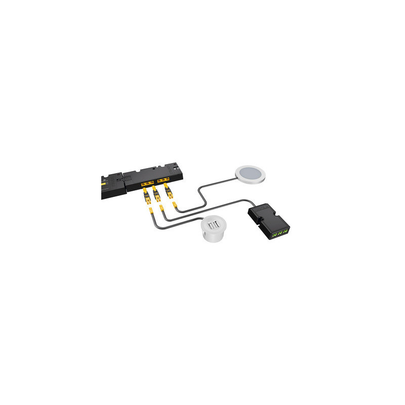 Adaptateur femelle pour transfo LOOX5 12V - HAFELE