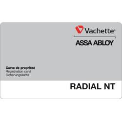 Demi-cylindre européen RADIAL NT+ - VACHETTE