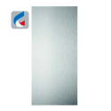Plaque de propreté adhésive borgne 300x150 inox - BILCOCQ-DUVAL