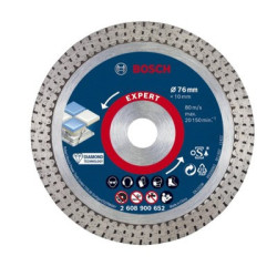 Disque à tronçonner diamètre 76 mm EXPERT HARDCERAMIC - BOSCH
