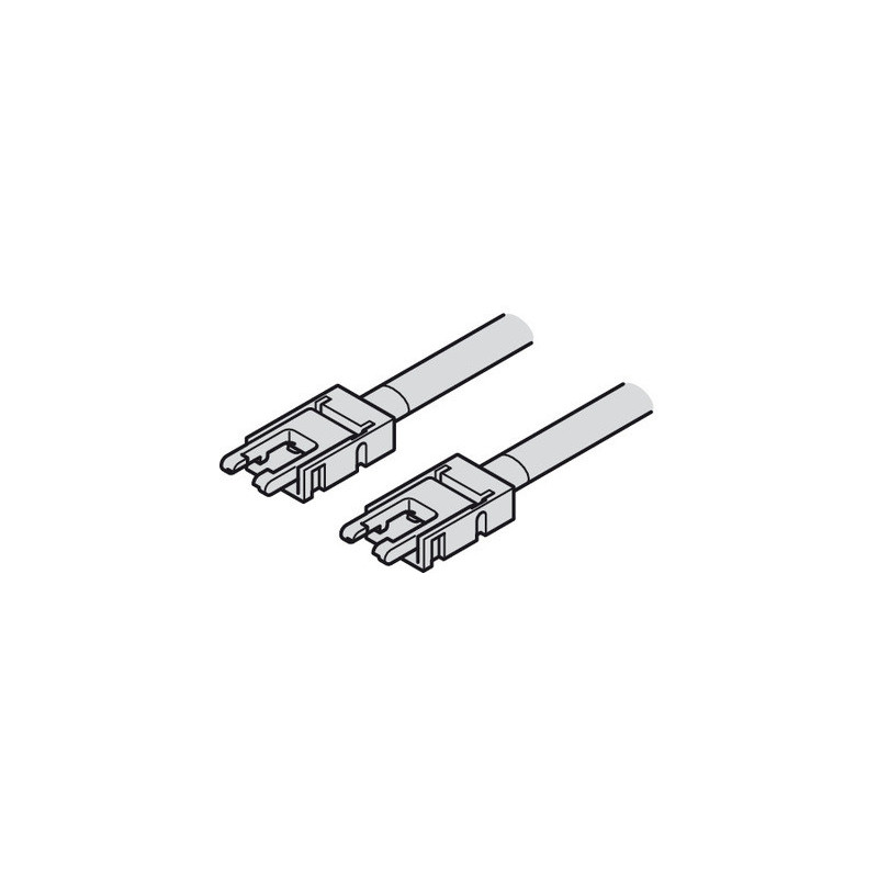 Câble de connexion 5A pour bande LED LOOX5 8 mm 2 pôles - HAFELE