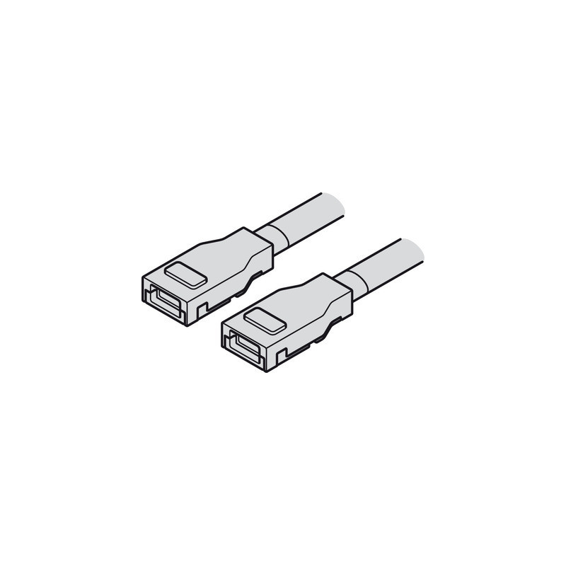 Câble de connexion pour bande LED LOOX5 8 mm 2 pôles - HAFELE
