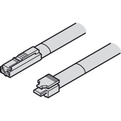 Câble d'alimentation pour LOOX5 12V modulaire avec connecteur à enficher 2 pôles - HAFELE