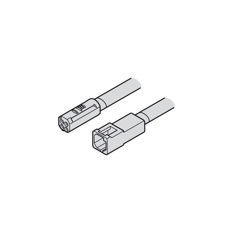 Rallonge d'alimentation pour LOOX5 12V 3 pôles - HAFELE