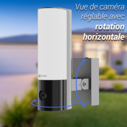 Caméra extérieure filaire flash et sirène EL3 - EZVIZ