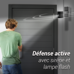 Caméra extérieure filaire flash et sirène EL3 - EZVIZ