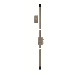 Serrure applique 3 points verticale à fouillot profil rond MULTILOCK - VACHETTE
