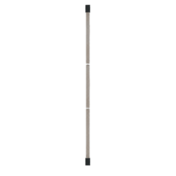 Jeu de tringles pour serrure applique 3 points profil rond A2P MULTILOCK - VACHETTE