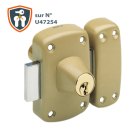 Verrou monopoint double entrée CYCLOP 7603 sur numéro U47254 - VACHETTE