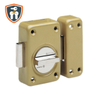 Verrou monopoint à bouton V136 s\'entrouvrant - VACHETTE